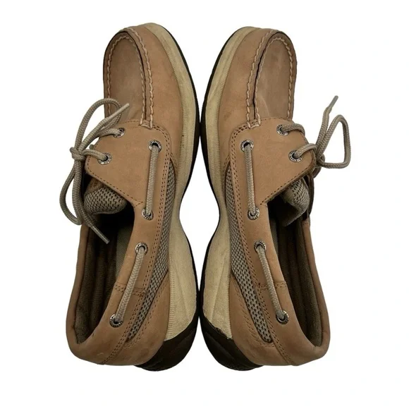 Sperry Rosefish Tan Boat Shoes Size 7 Women's - Picture 5 of 8